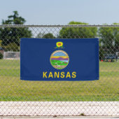 Banderoles Drapeau de l'État du Kansas (Insitu)