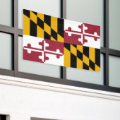 Banderoles Drapeau de l'État du Maryland (Bâtiment extérieur)