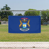 Banderoles Drapeau de l'État du Michigan (Insitu)