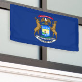 Banderoles Drapeau de l'État du Michigan (Bâtiment extérieur)