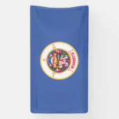 Banderoles Drapeau de l'État du Minnesota (Verticale)