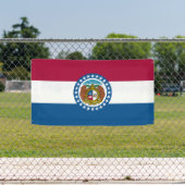 Banderoles Drapeau de l'État du Missouri (Insitu)