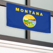 Banderoles Drapeau de l'État du Montana (Bâtiment extérieur)