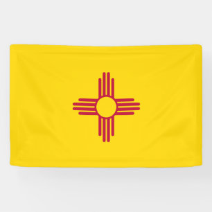 Banderoles Drapeau de l'État du Nouveau-Mexique