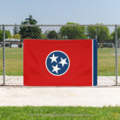 Banderoles Drapeau de l'État du Tennessee (Insitu)