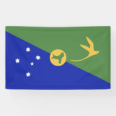 Banderoles drapeau de l'île Christmas (Horizontal)