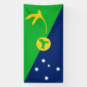 Banderoles Drapeau de l'île Christmas (Verticale)
