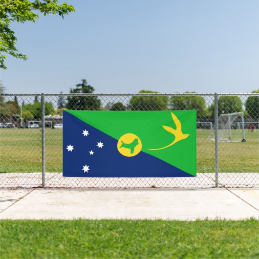 Banderoles Drapeau de l'île Christmas (Insitu)