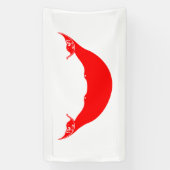 Banderoles Drapeau de l'île de Pâques (Verticale)