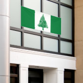 Banderoles Drapeau de l'île Norfolk (Bâtiment extérieur)