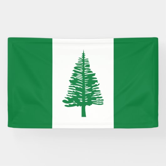 Banderoles Drapeau de l'île Norfolk (Horizontal)