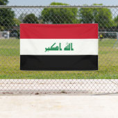 Banderoles Drapeau de l'Irak (En situation)