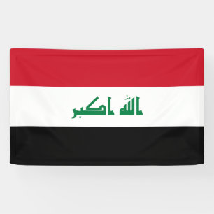 Banderoles Drapeau de l'Irak