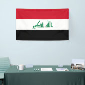 Banderoles Drapeau de l'Irak (Salon professionnel)