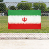 Banderoles Drapeau de l'Iran (En situation)