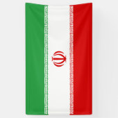 Banderoles Drapeau de l'Iran (Vertical)