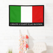 Banderoles Drapeau de l'Italie (En situation)