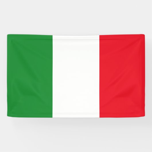 Banderoles Drapeau de l'Italie (Horizontal)