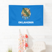 Banderoles Drapeau de l'Oklahoma (En situation)