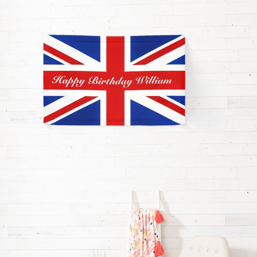 Banderoles Drapeau de londres chic moderne Royaume-Uni (Insitu)