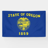 Banderoles Drapeau de l'Oregon (Horizontal)