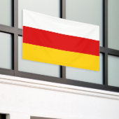 Banderoles Drapeau de l'Ossétie du Sud (Bâtiment extérieur)