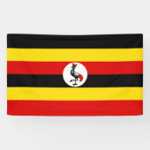 Banderoles Drapeau de l'Ouganda (Horizontal)