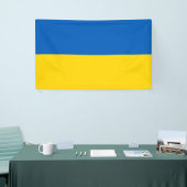 Banderoles Drapeau de l'Ukraine (Salon professionnel)