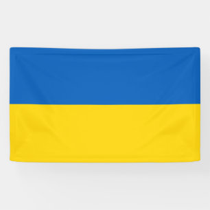 Banderoles Drapeau de l'Ukraine