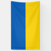 Banderoles Drapeau de l'Ukraine (Vertical)