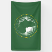 Banderoles Drapeau de l'Union africaine (Vertical)