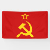 Banderoles Drapeau de l'URSS - Drapeau de l'Union soviétique (Horizontal)