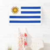 Banderoles Drapeau de l'Uruguay (En situation)