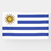 Banderoles drapeau de l'Uruguay (Horizontal)