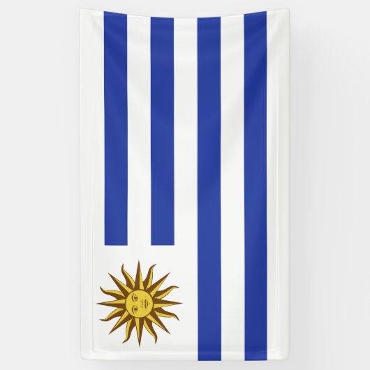 Banderoles drapeau de l'Uruguay (Vertical)