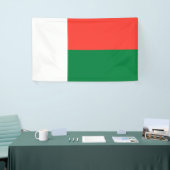 Banderoles Drapeau de Madagascar (Salon professionnel)