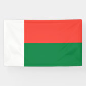 Banderoles Drapeau de Madagascar (Horizontal)