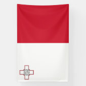 Banderoles Drapeau de Malte (Verticale)