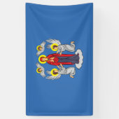 Banderoles Drapeau de Minsk (Bélarus) (Vertical)