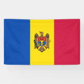 Banderoles Drapeau de Moldavie (Horizontal)