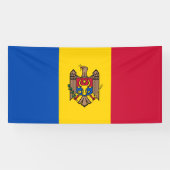 Banderoles Drapeau de Moldova (Horizontal)