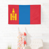 Banderoles Drapeau de Mongolie (En situation)