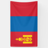 Banderoles Drapeau de Mongolie (Vertical)