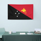 Banderoles Drapeau de Papouasie-Nouvelle-Guinée (Salon professionnel)
