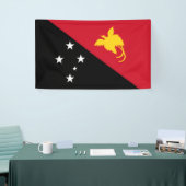 Banderoles Drapeau de Papouasie-Nouvelle-Guinée (Salon professionnel)