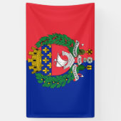 Banderoles Drapeau de Paris (Vertical)