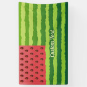 Banderoles Drapeau de pastèque (Vertical)