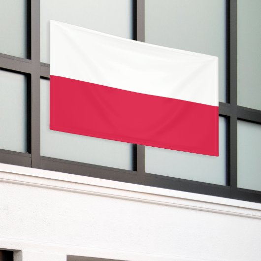 Banderoles Drapeau de Pologne (Bâtiment extérieur)