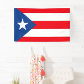 Banderoles Drapeau de Porto Rico - (En situation)