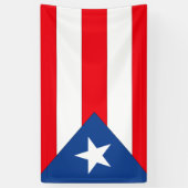 Banderoles Drapeau de Porto Rico - (Vertical)